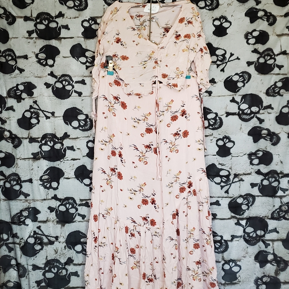 LOST + WANDER 2PC SKIRT AND CROP SET